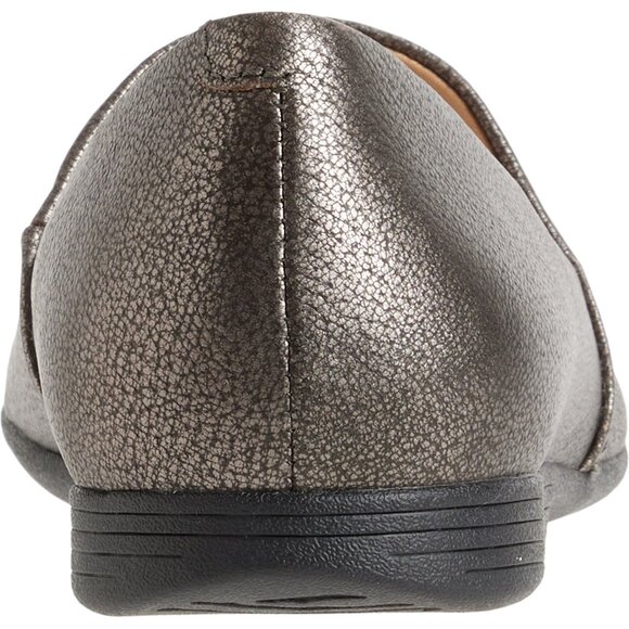 NEW Dansko Larisa Slip-On Loafers Nappa Leather in Pewter Metallic 254 - Picture 7 of 9